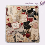 Kobo Libra Colour Inlay | "Love" | Digitaler Download | Printable Insert for Clear Case